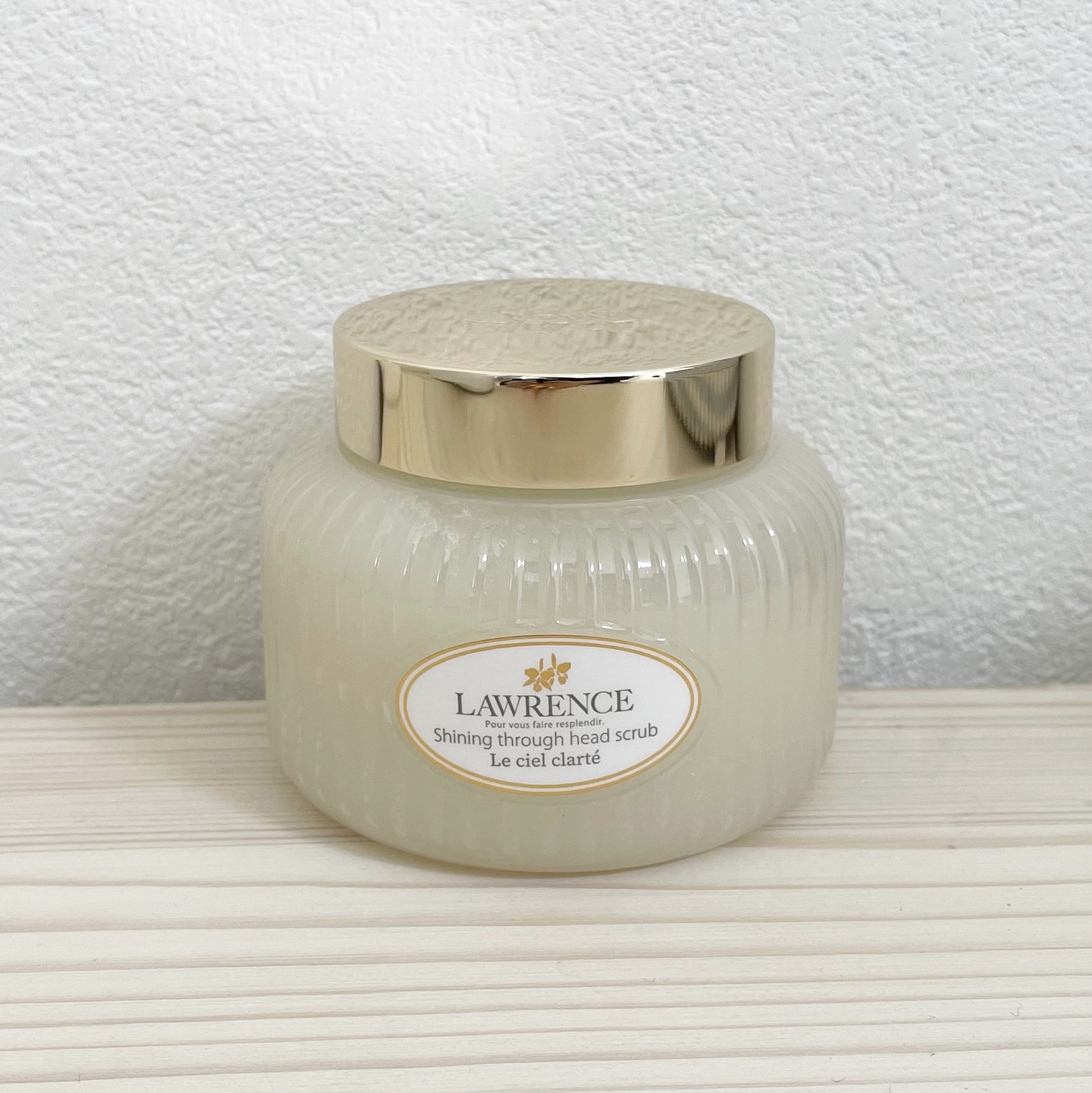 ロウレンス　シャイニングスルーヘッドスクラブ　ルシェルクラーテ/ロウレンス /ヘッドスクラブを使ったクチコミ（1枚目）