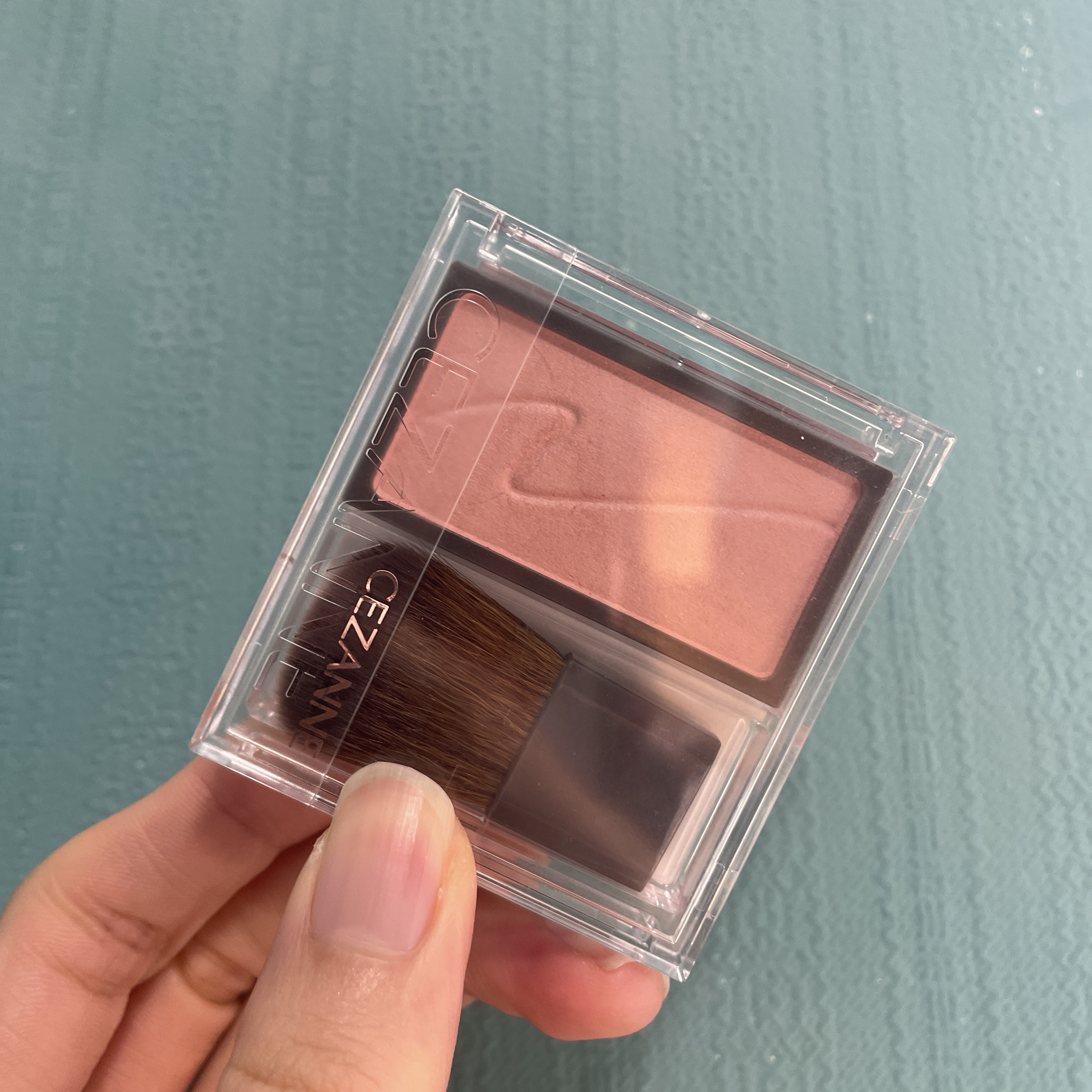 チークブラッシュ/CEZANNE/パウダーチークを使ったクチコミ（1枚目）