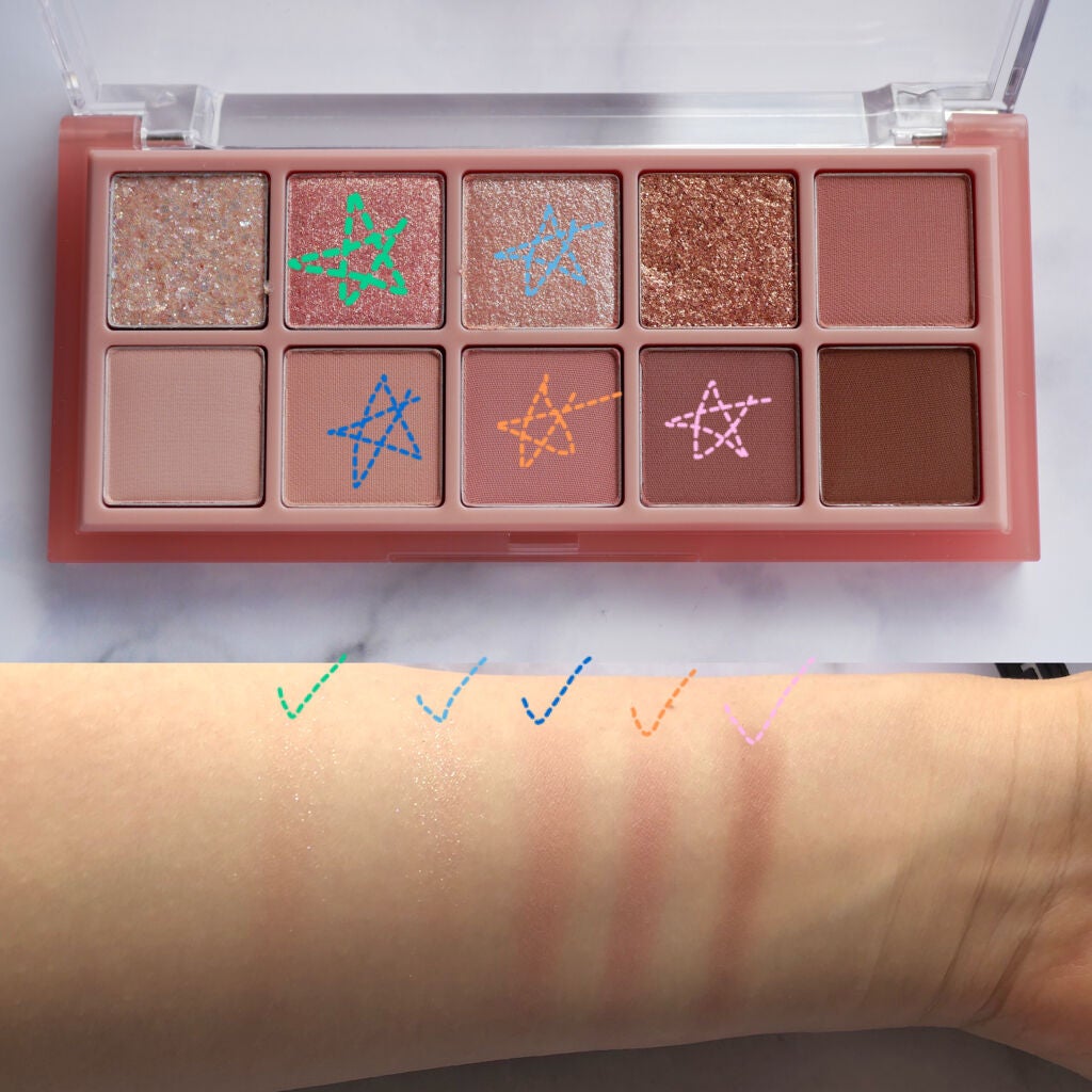 ベターザンパレット/rom&nd/アイシャドウパレットを使ったクチコミ(3枚目)