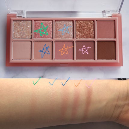 ベターザンパレット/rom&nd/アイシャドウパレットを使ったクチコミ(3枚目)