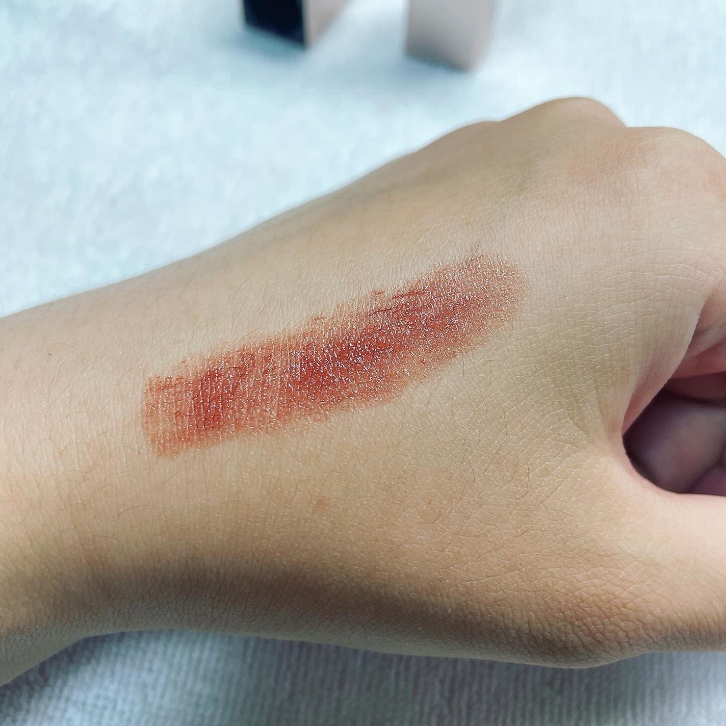 リリミュウ バタールージュ/Ririmew/口紅を使ったクチコミ(4枚目)