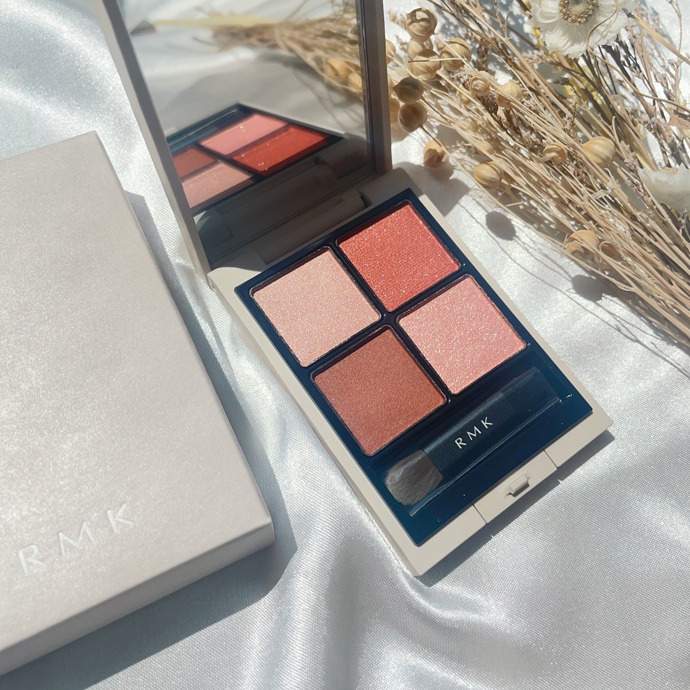 RMK シンクロマティック アイシャドウパレット/RMK/アイシャドウパレットを使ったクチコミ(5枚目)