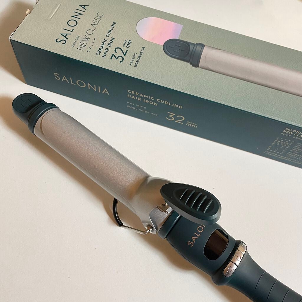 セラミックカール ヘアアイロン/SALONIA/カールアイロンを使ったクチコミ(7枚目)