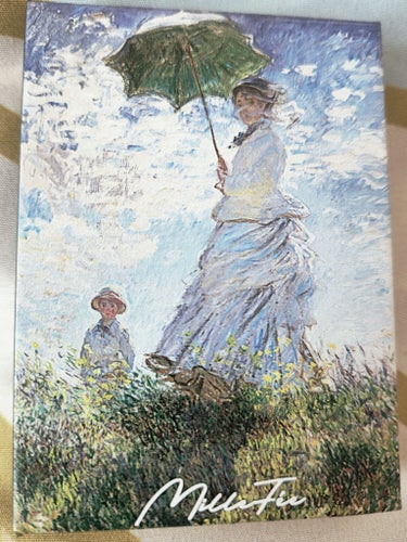 絵画アイシャドウパレット 04 日傘の女/MilleFée/アイシャドウパレットを使ったクチコミ（1枚目）
