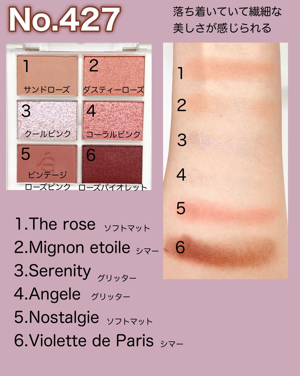 プロアイシャドウパレットセシル/CELEFIT/アイシャドウパレットを使ったクチコミ(3枚目)