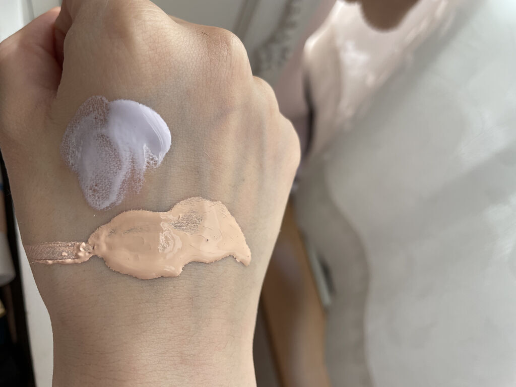 （旧）アンリミテッド ラスティング フルイド 484/shu uemura/リキッドファンデーションを使ったクチコミ（2枚目）