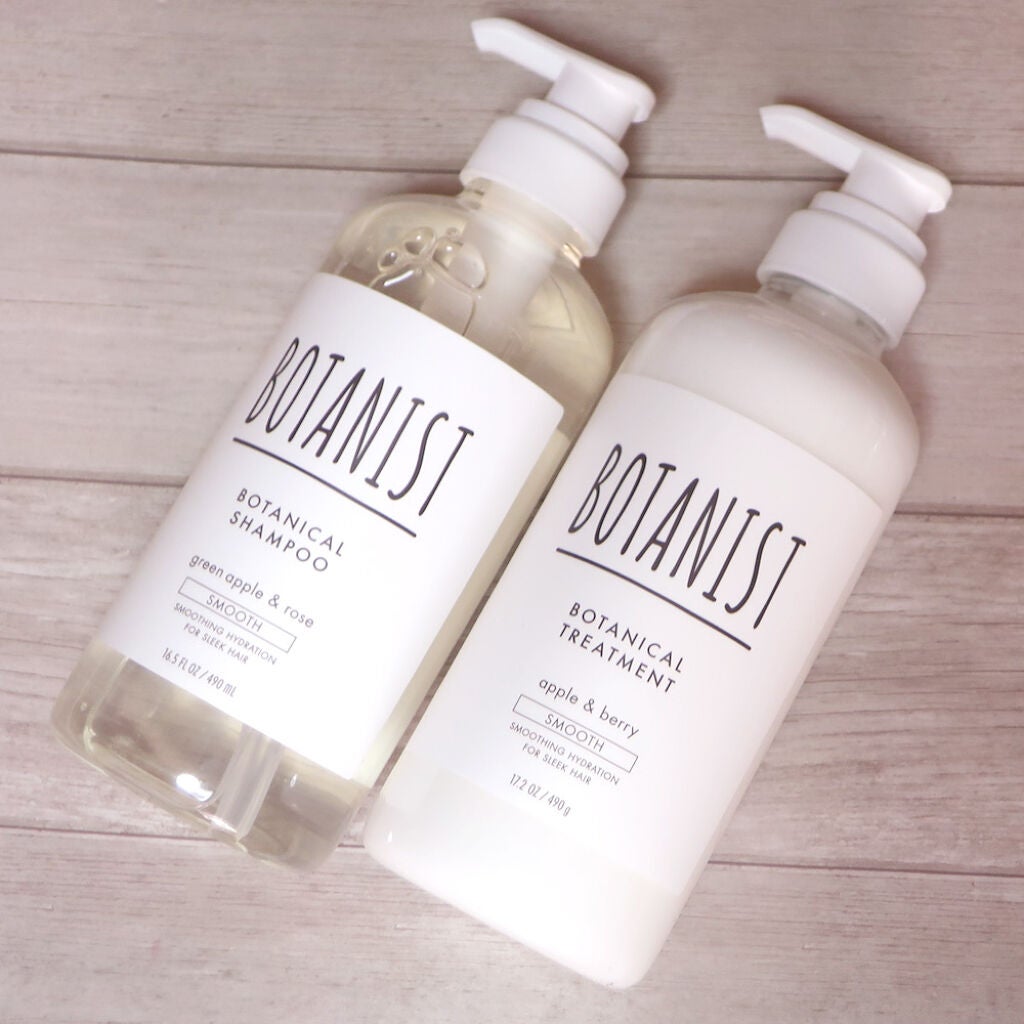 ボタニカルシャンプー/トリートメント(スムース) /BOTANIST/シャンプー・コンディショナーを使ったクチコミ(1枚目)