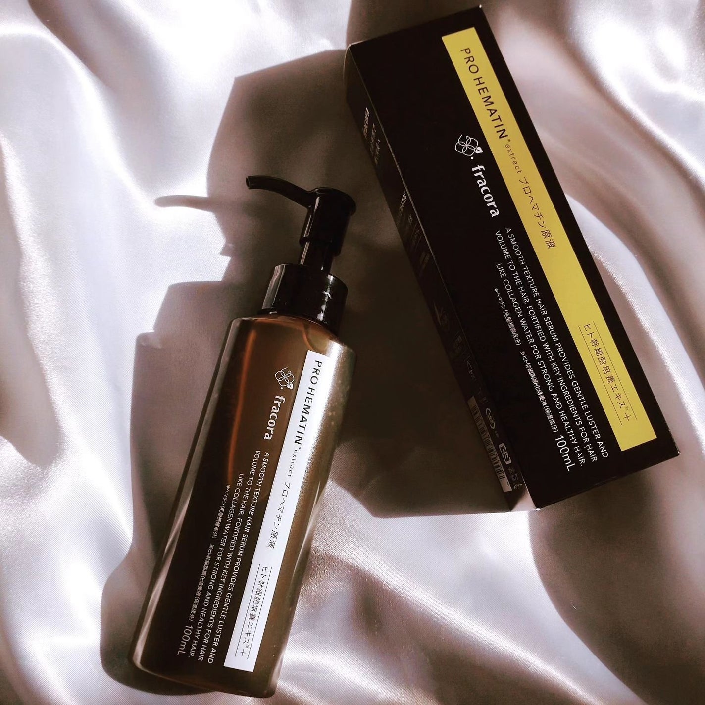 プロヘマチン原液 ヒト幹細胞培養エキス+/fracora/洗い流すヘアトリートメントを使ったクチコミ(6枚目)