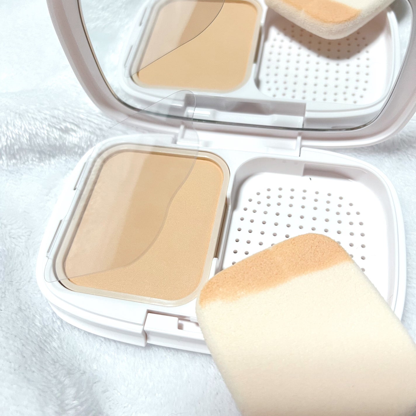 パウダーファンデーション/media luxe/パウダーファンデーションを使ったクチコミ(4枚目)