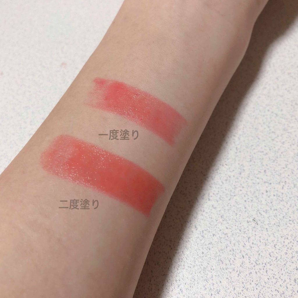 ルージュ ヴォリュプテ シャイン/YVES SAINT LAURENT BEAUTE/口紅を使ったクチコミ(2枚目)