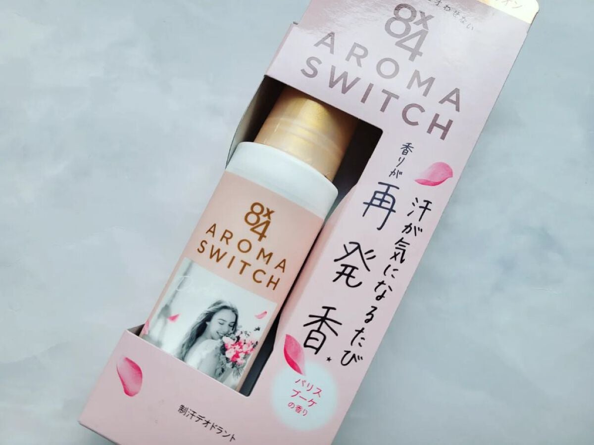 8x4 アロマスイッチ ロールオン パリスブーケの香り/8x4/デオドラント・制汗剤を使ったクチコミ(2枚目)