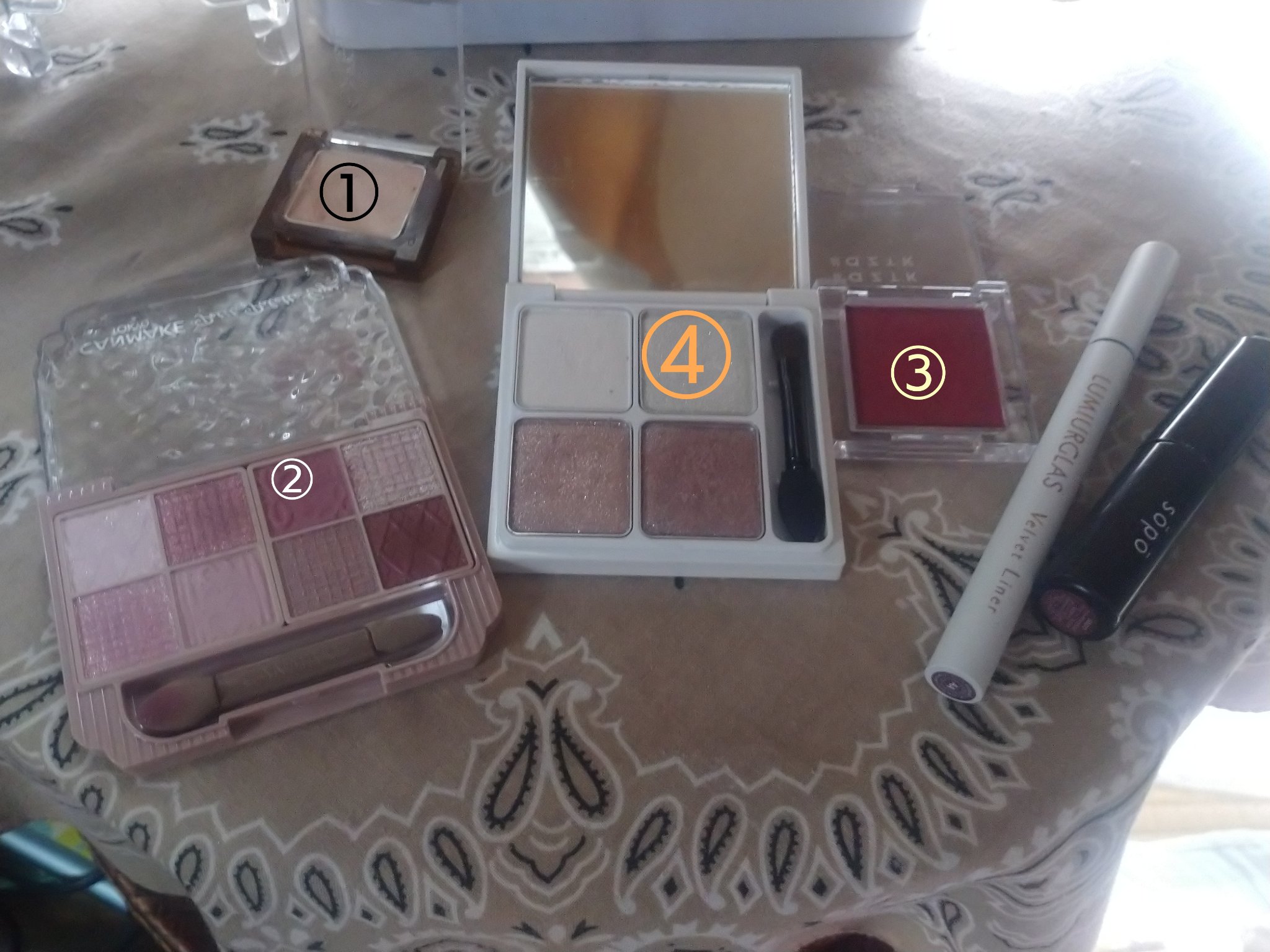 カラーマスカラ/sopo/マスカラを使ったクチコミ（1枚目）