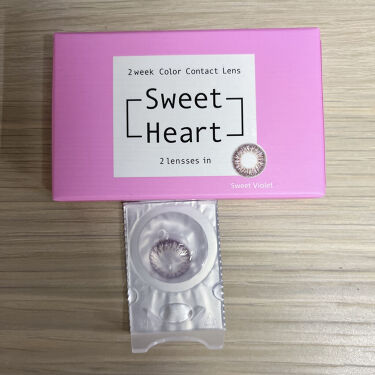 Sweet heart ナチュラル 2week/Sweetheart/カラーコンタクトレンズを使ったクチコミ（4枚目）