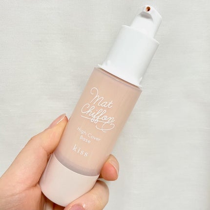 キス マットシフォン UVハイカバーベース/KiSS/化粧下地を使ったクチコミ(3枚目)