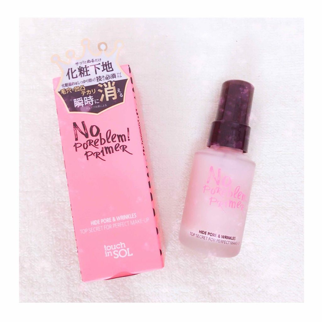タッチインソール ノーポアブレムプライマー/touch in SOL /化粧下地を使ったクチコミ（1枚目）