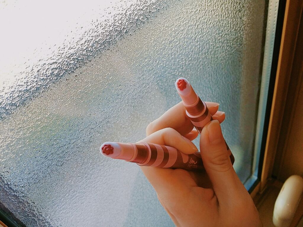 アイムティックトック ティントリップカシミア/i’m meme/リップティントを使ったクチコミ(2枚目)