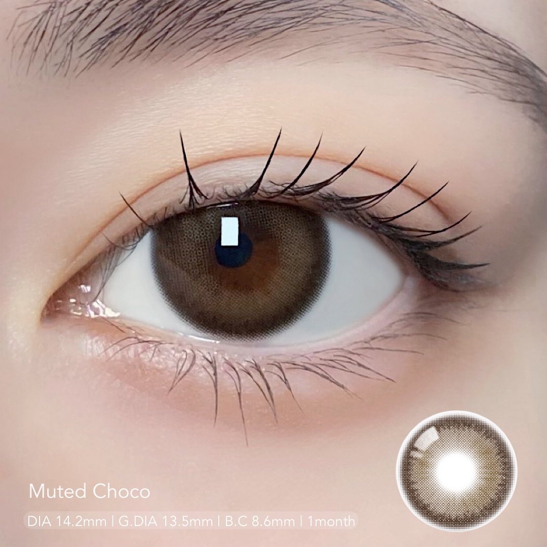 ミューテッド 01 グレー/OLOLA/カラーコンタクトレンズを使ったクチコミ（3枚目）