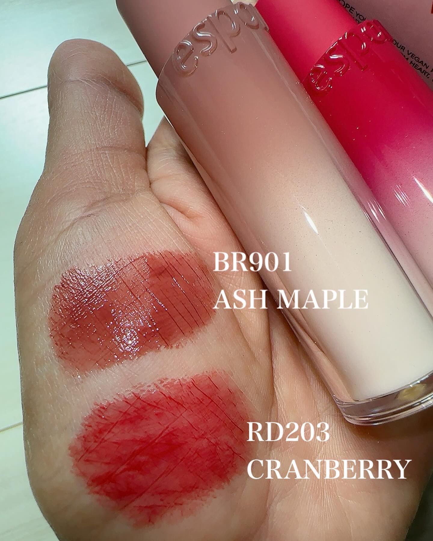 ノーウェアリップスティック バーミンググロー/espoir/口紅を使ったクチコミ（3枚目）