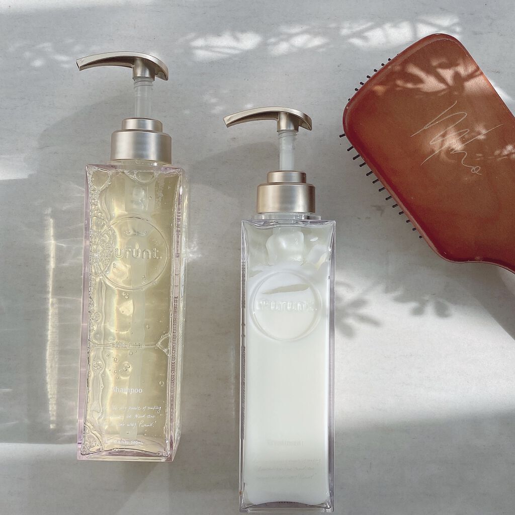 プルント モイストリッチ美容液シャンプー／モイストリッチリペア美容液トリートメント/Purunt./市販シャンプーを使ったクチコミ（1枚目）