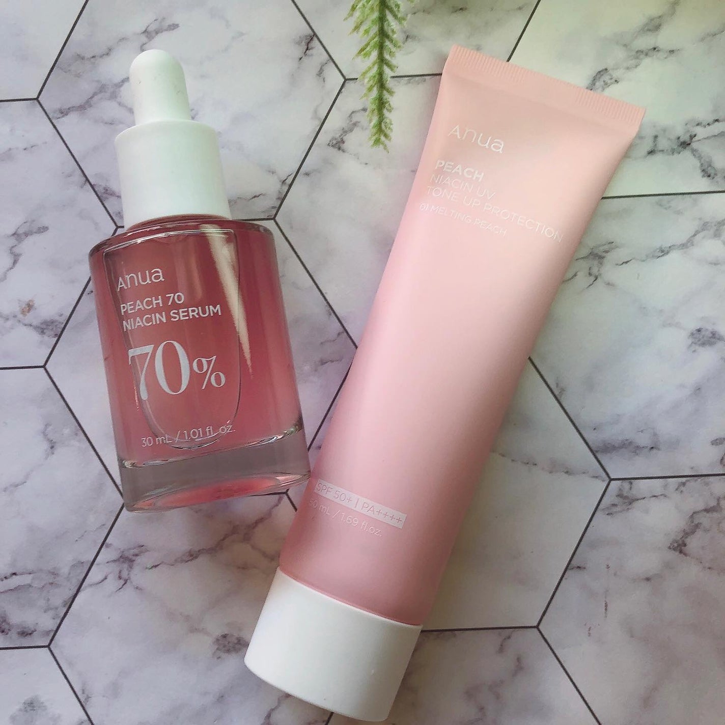 桃ナイアシン UVトーンアッププロテクション/Anua/化粧下地を使ったクチコミ(5枚目)