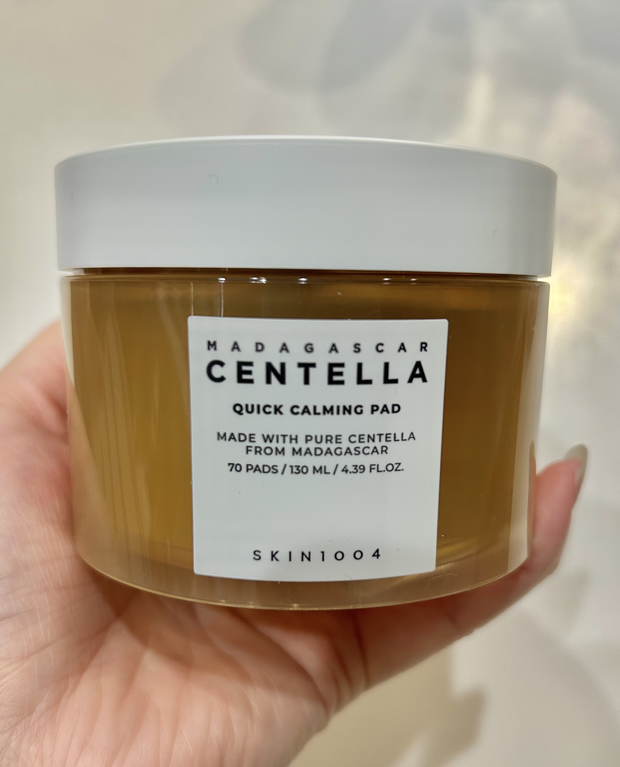 センテラ クイックカーミングパッド/SKIN1004/トナーパッドを使ったクチコミ（1枚目）