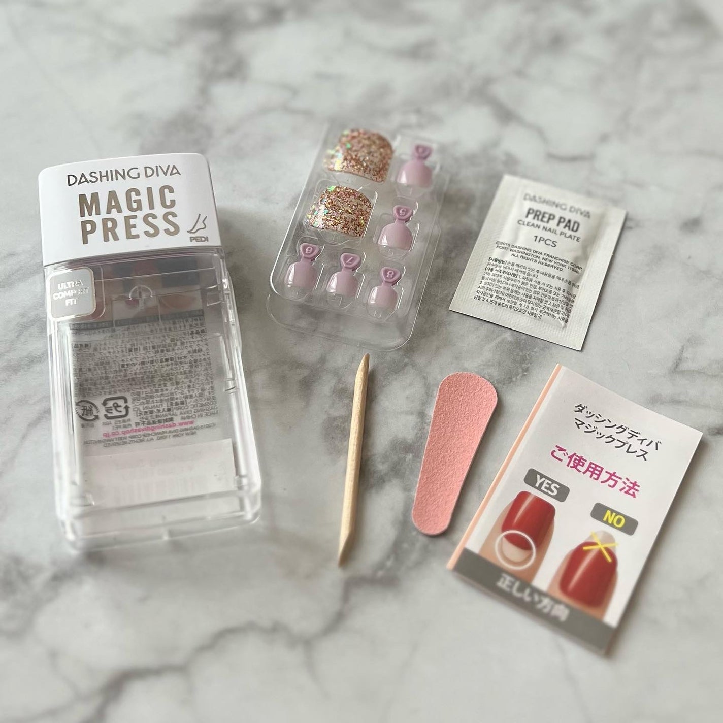 MAGIC PRESS FOOT/DASHINGDIVA MAGICPRESS/ネイルシールを使ったクチコミ(3枚目)