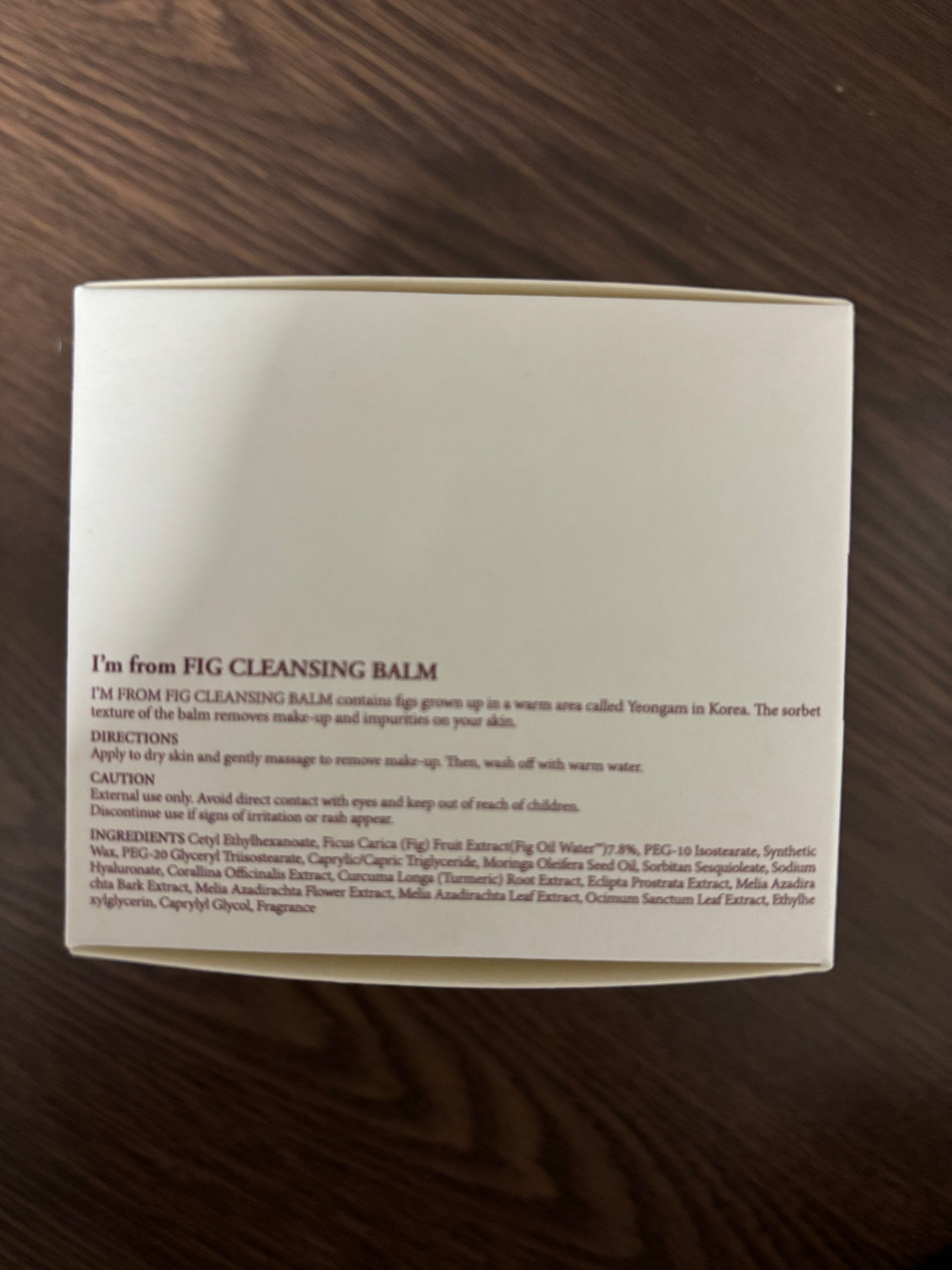 フィグクレンジングバーム/I'm from/クレンジングバームを使ったクチコミ(6枚目)