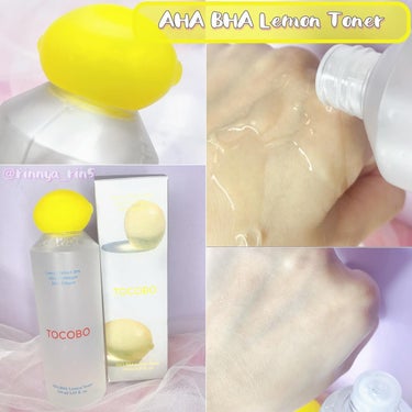 AHA BHA Lemon Toner/TOCOBO/化粧水を使ったクチコミ（2枚目）