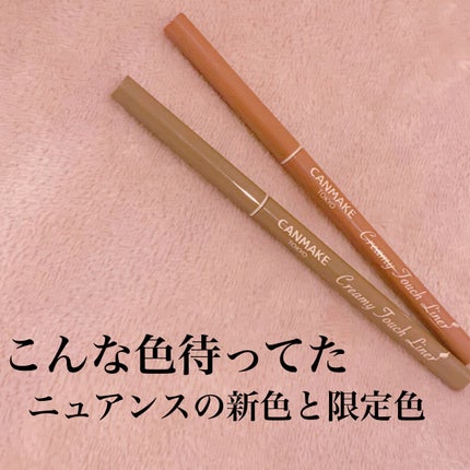 クリーミータッチライナー/キャンメイク/ジェルアイライナーを使ったクチコミ(1枚目)