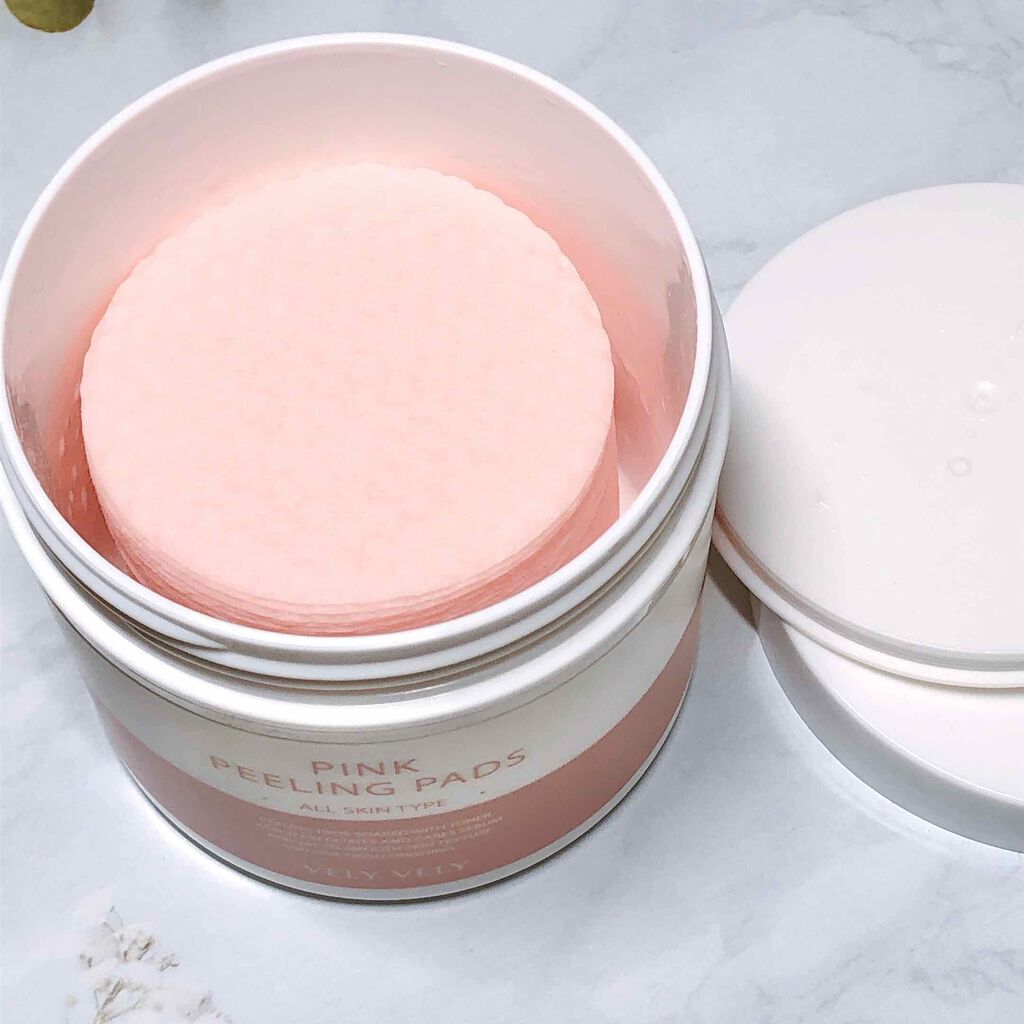 ピンクピーリングパッド/VELY VELY/トナーパッドを使ったクチコミ（3枚目）