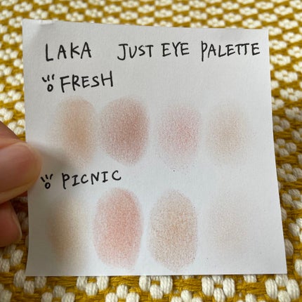 ジャストアイパレット/Laka/アイシャドウパレットを使ったクチコミ(4枚目)