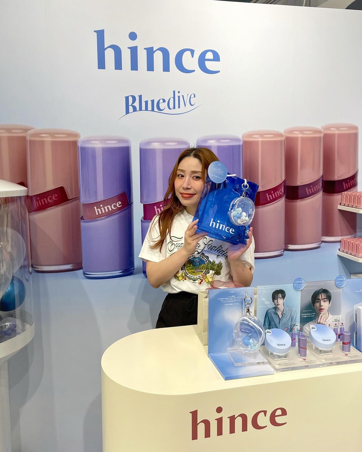 ena on LIPS 「🩵hinceBLUEDIVEPOP-UPSTORE🩵@at_c..」(2枚目)