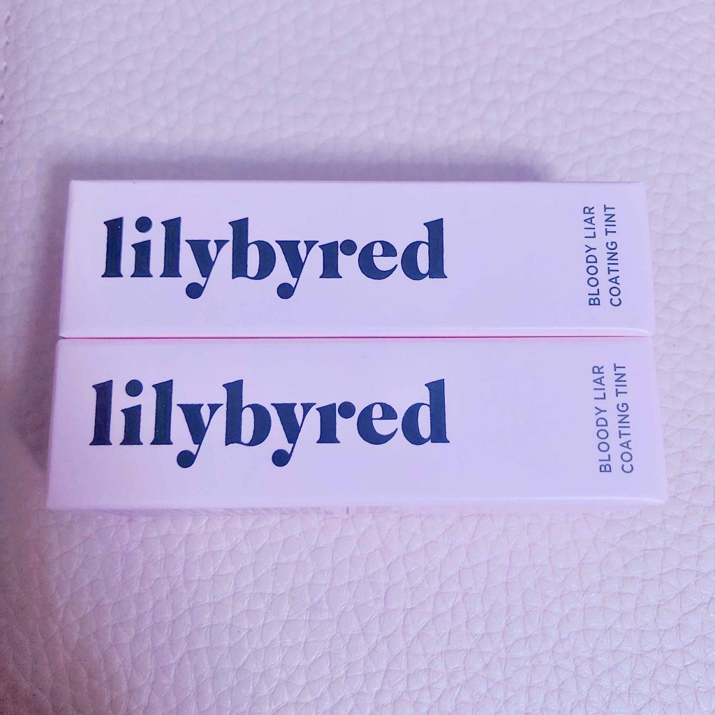 ブラッディライアー コーティングティント/lilybyred/リップティントを使ったクチコミ(1枚目)