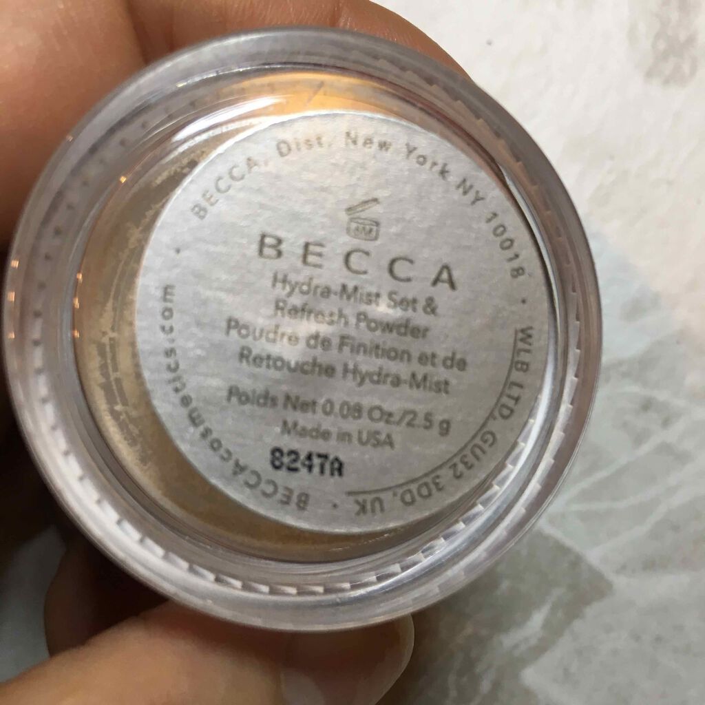 Hydra-Mist Set & Refresh Powder/BECCA/ルースパウダーを使ったクチコミ（2枚目）
