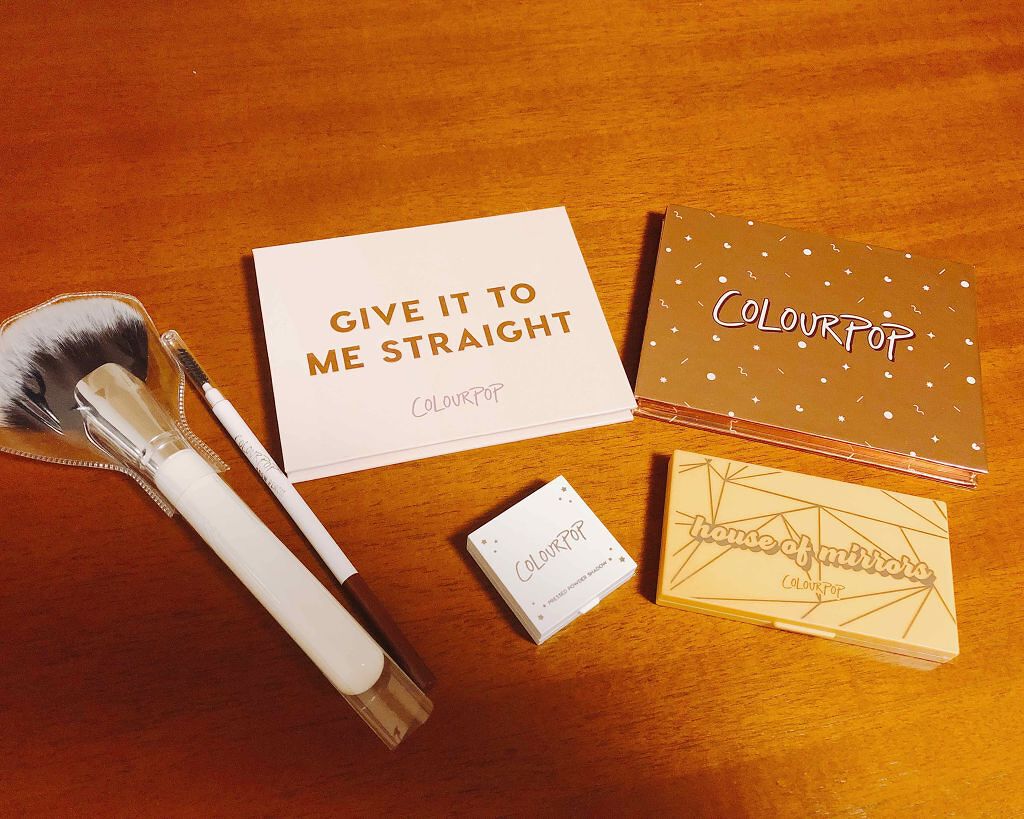  ダブルエンテンダー/ColourPop/アイシャドウパレットを使ったクチコミ（1枚目）