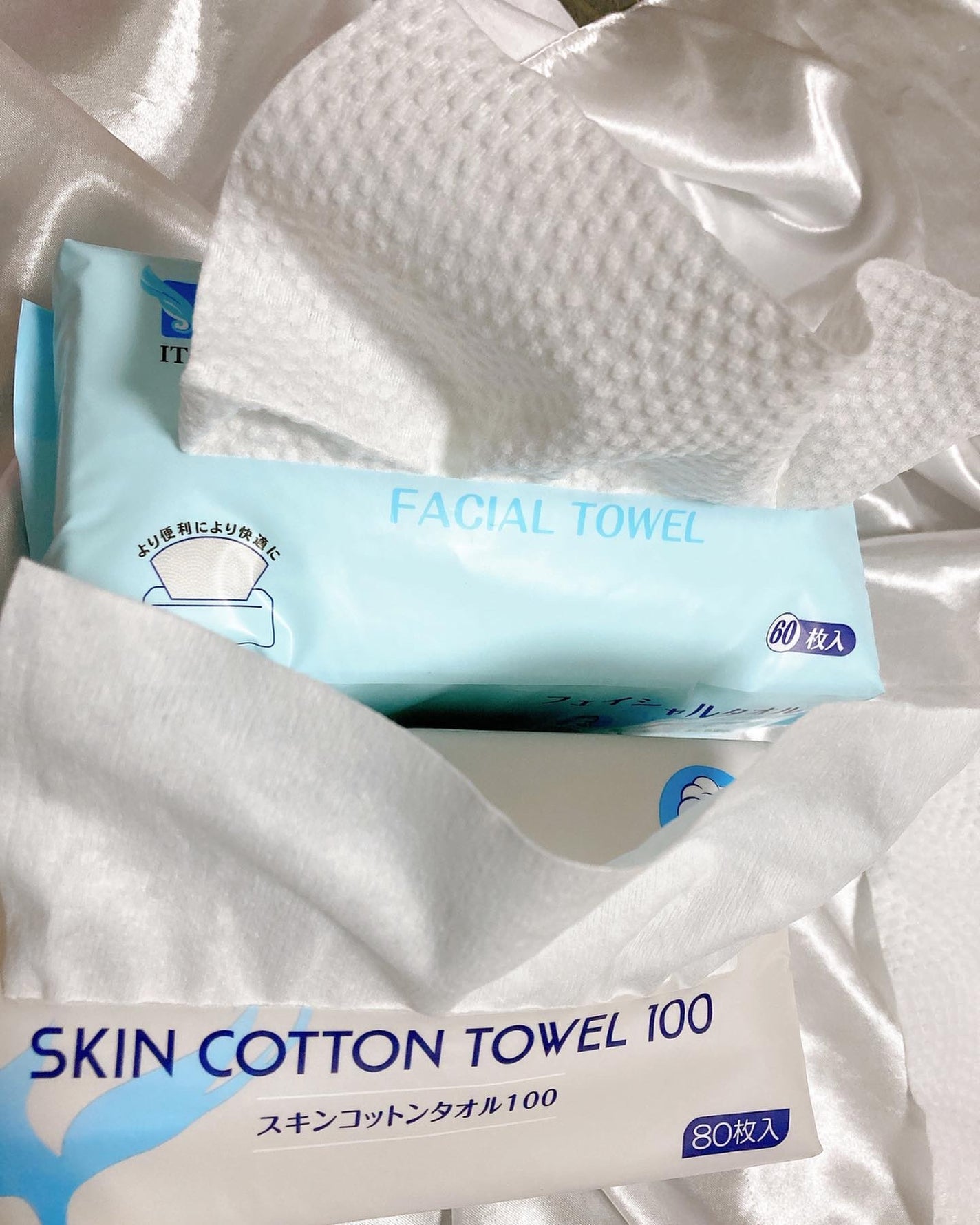 スキンコットンタオル100/ITO/クレンジングタオルを使ったクチコミ(2枚目)