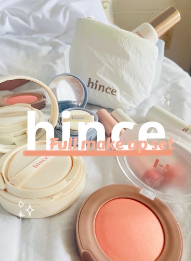 hince セカンドスキングロウクッションのクチコミ「HINCE 
~full make up set~
¥9985

先日のQoo10メガ割にて購.....」（1枚目）