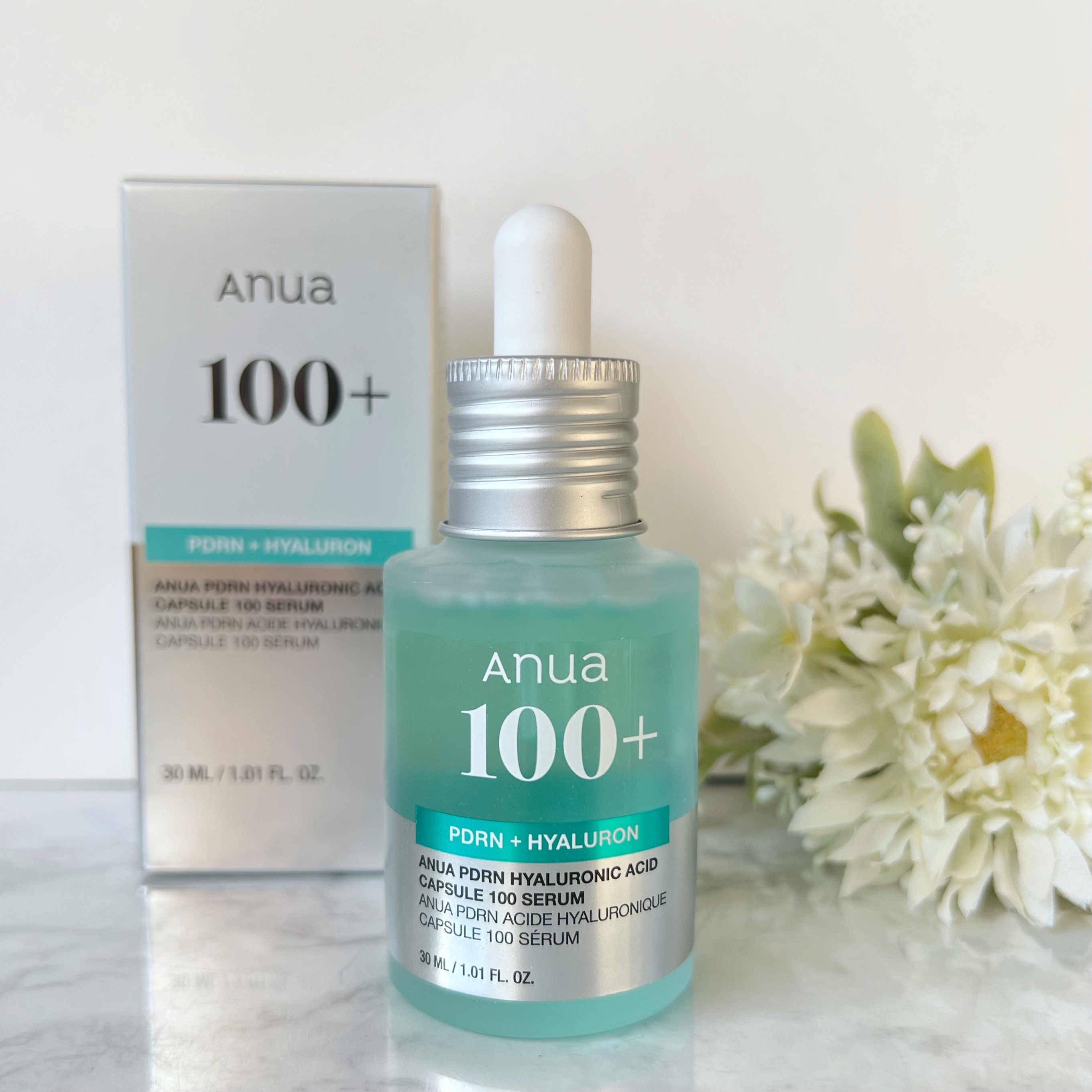 PDRNヒアルロン酸カプセル100セラム/Anua/美容液を使ったクチコミ（1枚目）