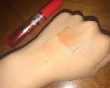 SKINFOOD トマトクールジェリーティントのクチコミ「スキンフード 
tomato cool jelly tint 〔03〕です💄¥700（くらい）.....」（3枚目）