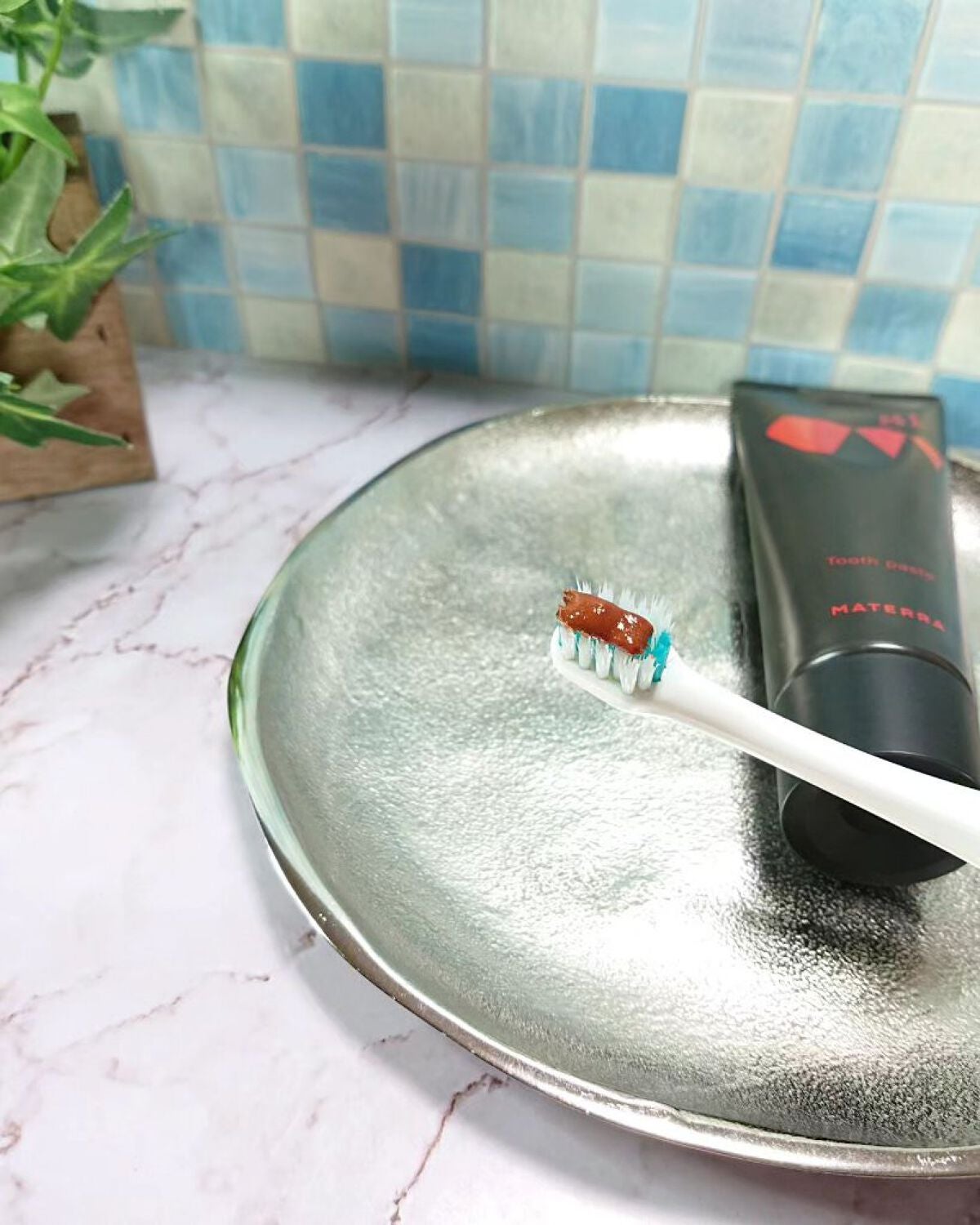 81マテラ ハミガキマッサージクリーム/MATERRA81/その他オーラルケアを使ったクチコミ(2枚目)