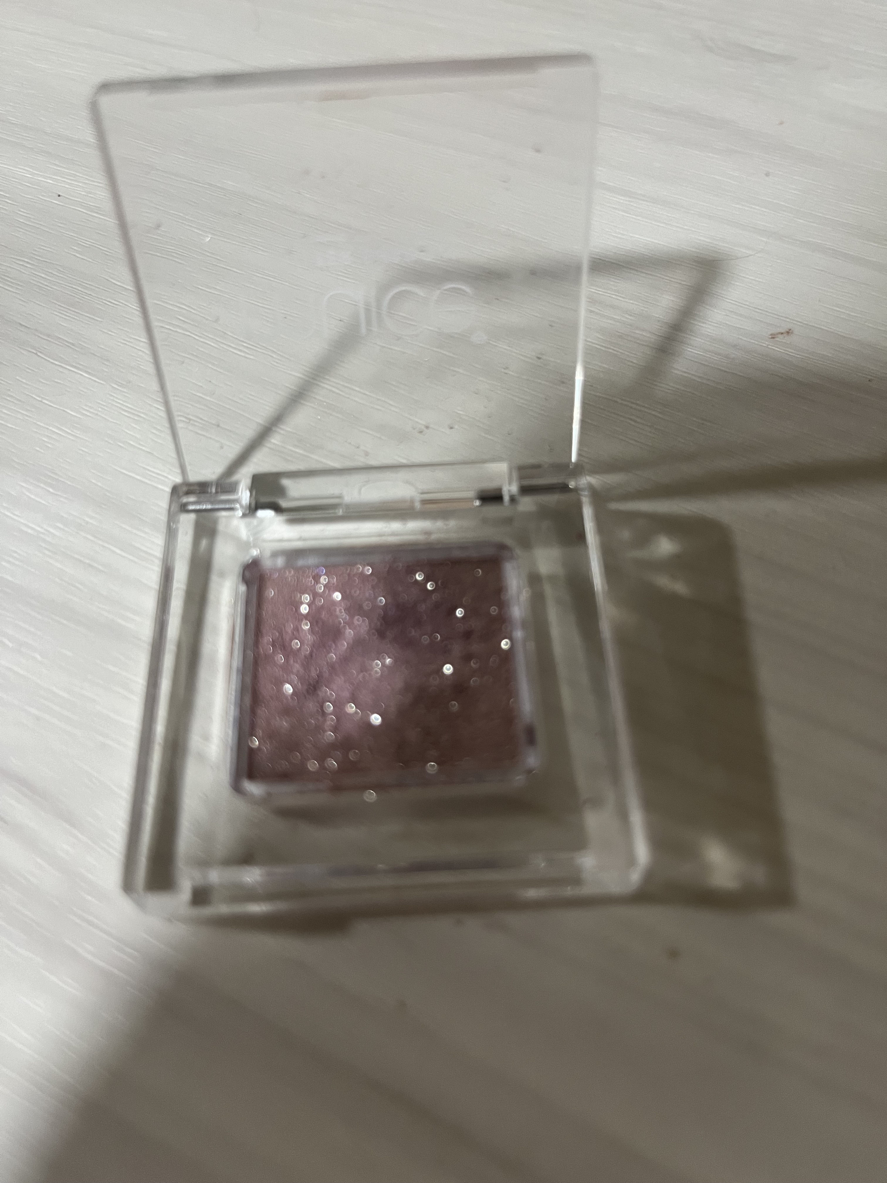 うるみオンアイズ SP01 リラドロップ(限定)/muice/単色アイシャドウを使ったクチコミ（3枚目）