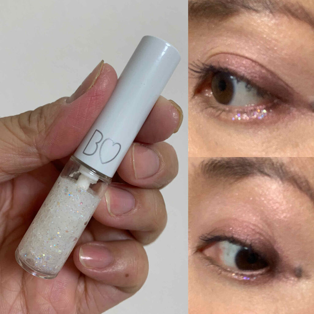 グリッターライナー/b idol/グリッターを使ったクチコミ（2枚目）