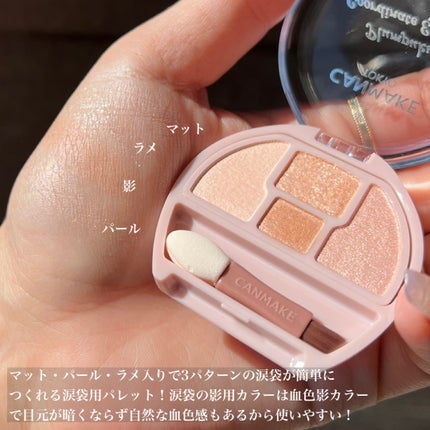 プランぷくコーデアイズ/キャンメイク/パウダーアイシャドウを使ったクチコミ(2枚目)