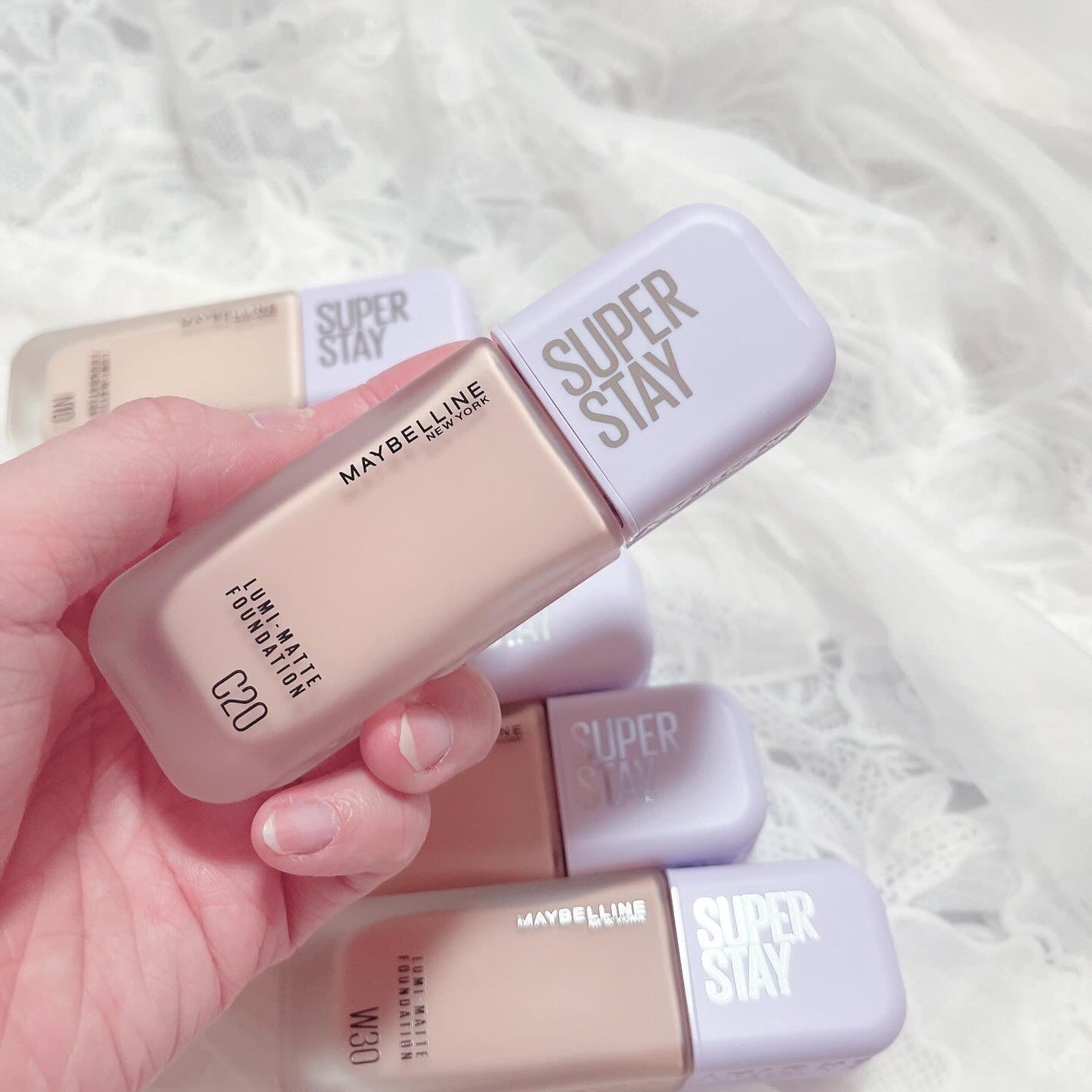 SPステイ ルミマット リキッド ファンデーション/MAYBELLINE NEW YORK/リキッドファンデーションを使ったクチコミ(3枚目)