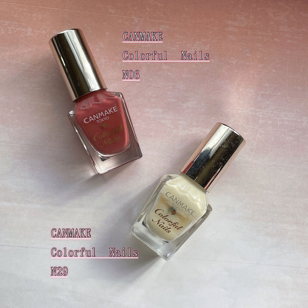 カラフルネイルズ/キャンメイク/マニキュアを使ったクチコミ(6枚目)