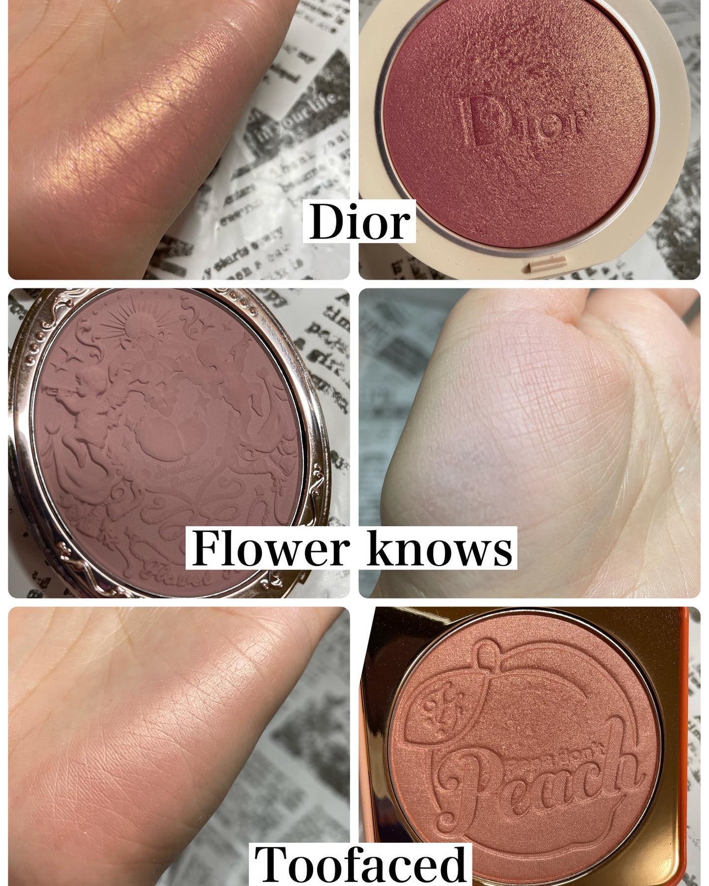 パパドントピーチ インフューズド チーク/Too Faced/パウダーチークを使ったクチコミ(4枚目)