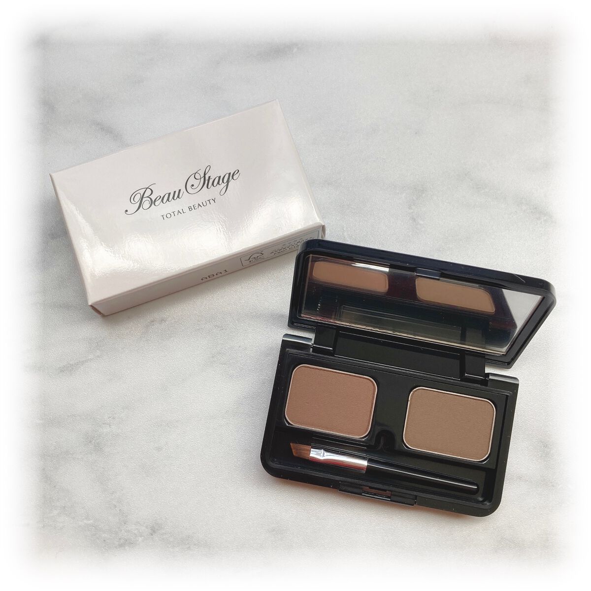 ビューステージ アイブロウパウダー ナチュラル/ビューステージ コスメティック/パウダーアイブロウを使ったクチコミ（1枚目）