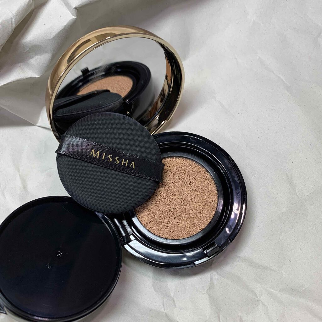 M クッション ファンデーション(プロカバー)/MISSHA/クッションファンデーションを使ったクチコミ（2枚目）