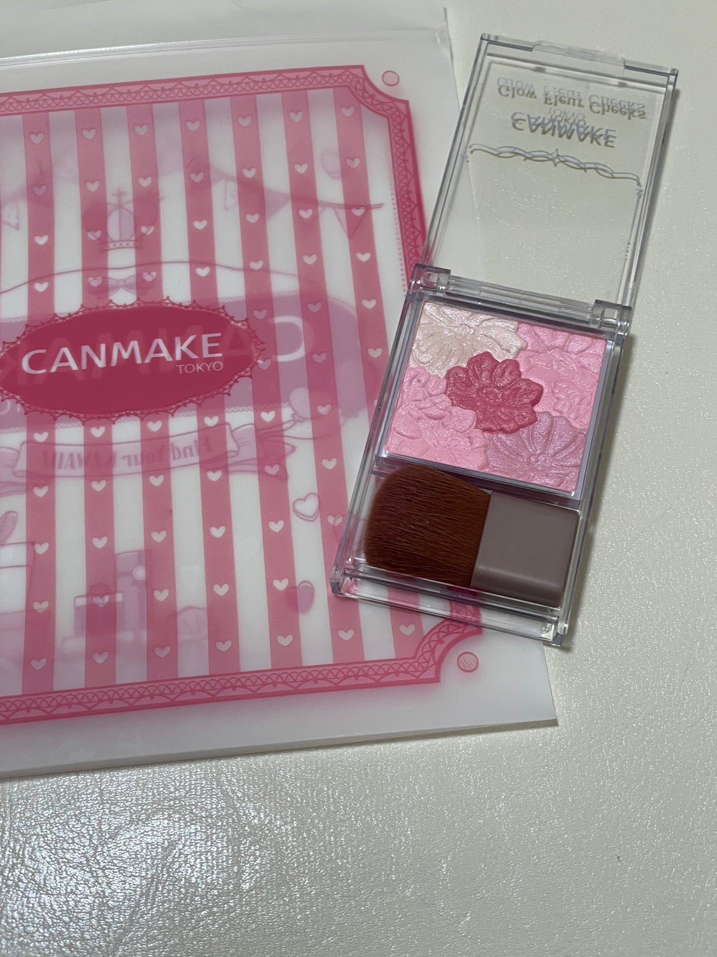 グロウフルールチークス/キャンメイク/パウダーチークを使ったクチコミ(1枚目)