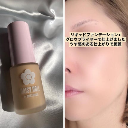 リキッド セラム ファンデーション/DAISY DOLL by MARY QUANT/リキッドファンデーションを使ったクチコミ(2枚目)